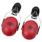 Sellstrom HPS428 Hard Hat Mounted Ear Muffs, 28 dB NRR, Black/Red S23409 - alternate 3